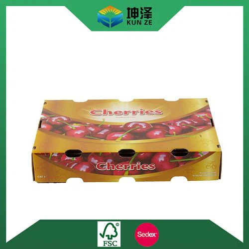 Cajas de embalaje de cerezas