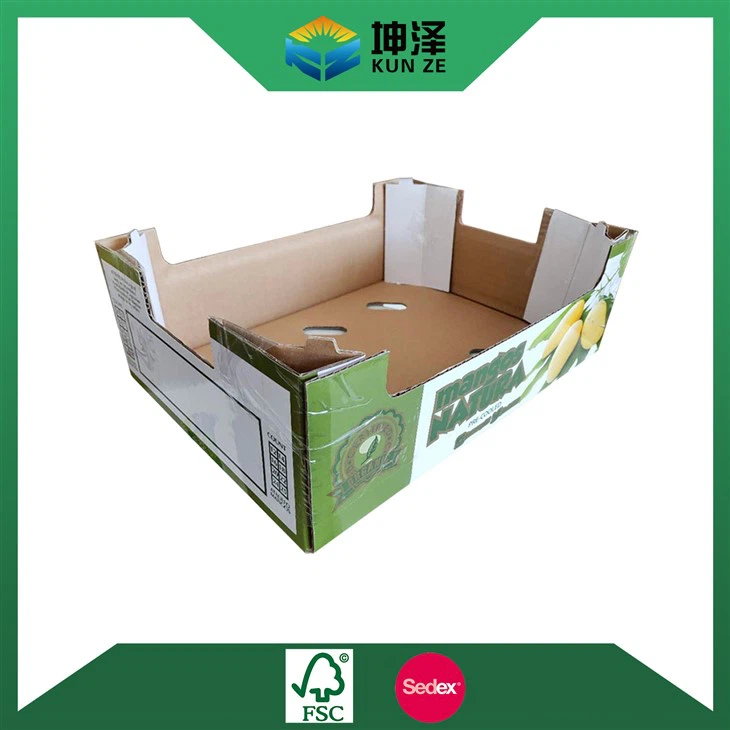 Embalaje de caja de mango