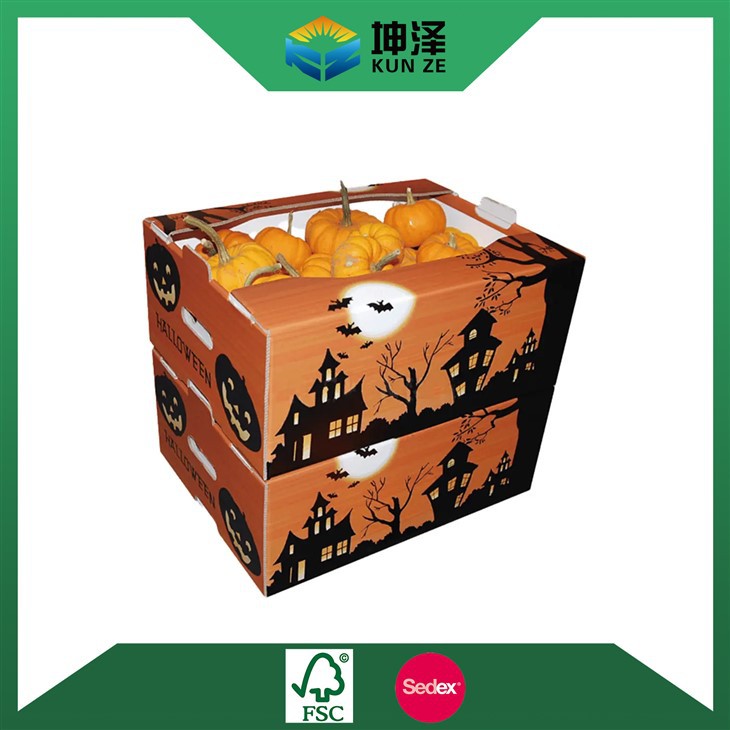 Pumpkin Shipping Boxes