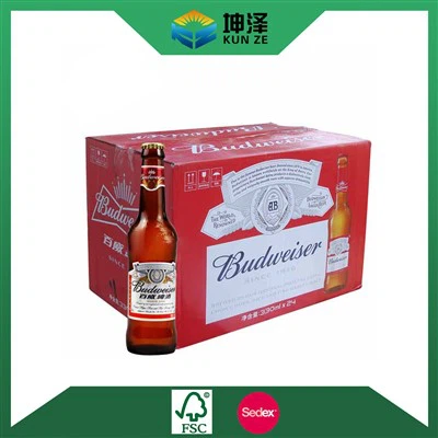 Caja de cerveza personalizada