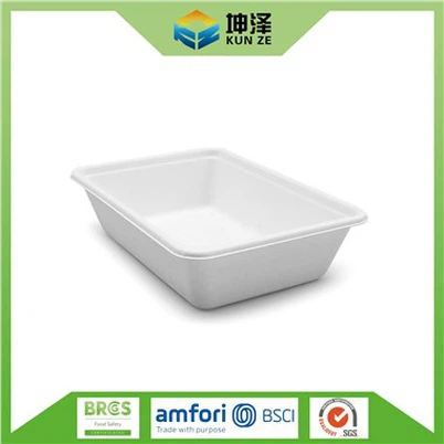 Contenedores rectangulares para llevar