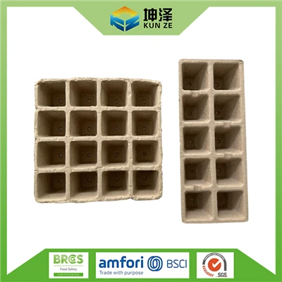 Bandejas de plantación biodegradables