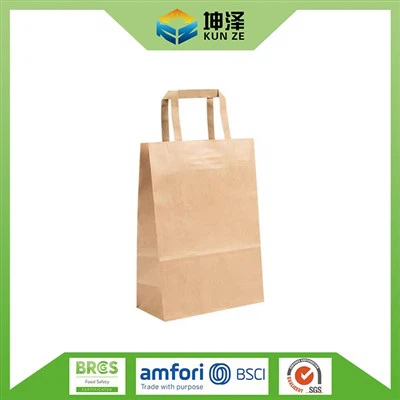 Bolsa de papel marrón