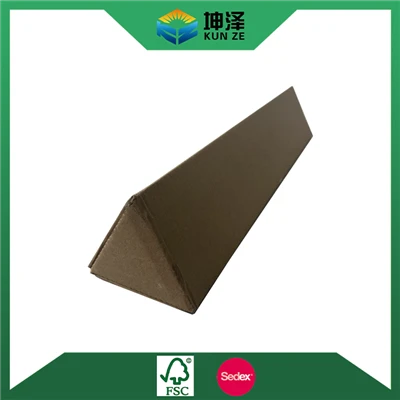 Embalaje triangular de cartón
