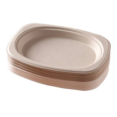 Platos desechables para snacks
